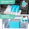 Silicone Popsicle Molds, Reusable BPA Free Ice Popsicle Mould 2 Pieces Popsicle Molds Easy to Pop out Dishwasher Safe Ice Pop Maker(Blue)